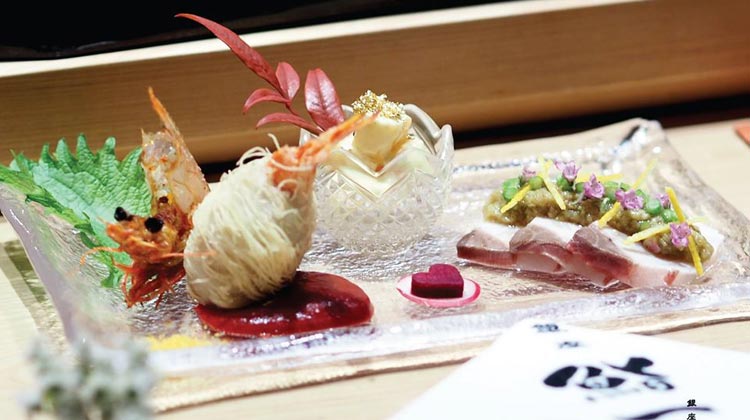 Ein Sterne Restaurant Ginza Sushi Ichi in Bangkok