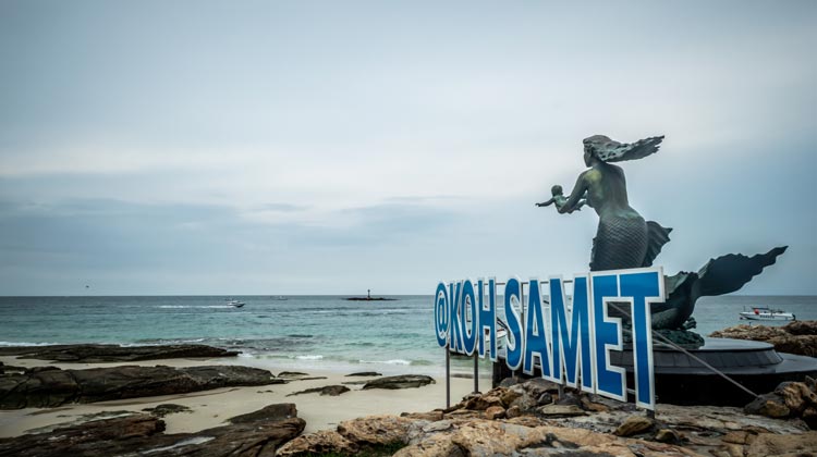 Insel Koh Samet in Angst vor dem Virus