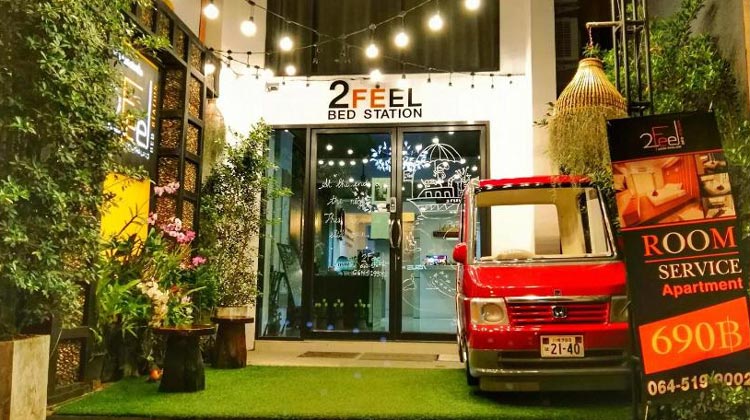 Fünf empfehlenswerte Hotels in Udon Thani ab 15 EUR: 2 Feel Bed Station