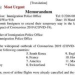 Immigration erlaubt 30-tägige Aufenthaltsverlängerung