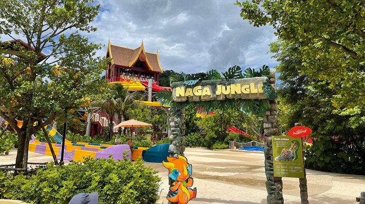 Der beste Wasserpark auf Phuket: Naga Jungle