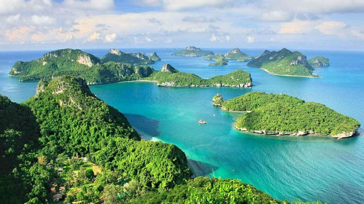 Ang-Thong National Marine Park - Insel-Hopping in Surat Thani