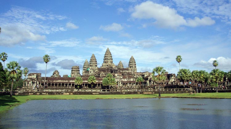 Antike Tempelanlage von Angkor Wat