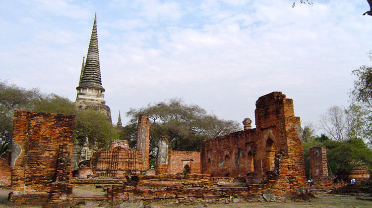 Thailand Tourismus: Ruinen von Ayutthaya