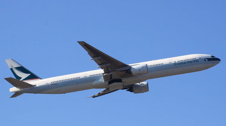 Boeing 777-300 der Cathay Pacific