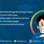 BTS Skytrain-Fahrgäste müssen weiterhin Masken tragen