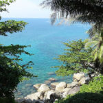 Panorama von Bamboo Beach auf Phuket