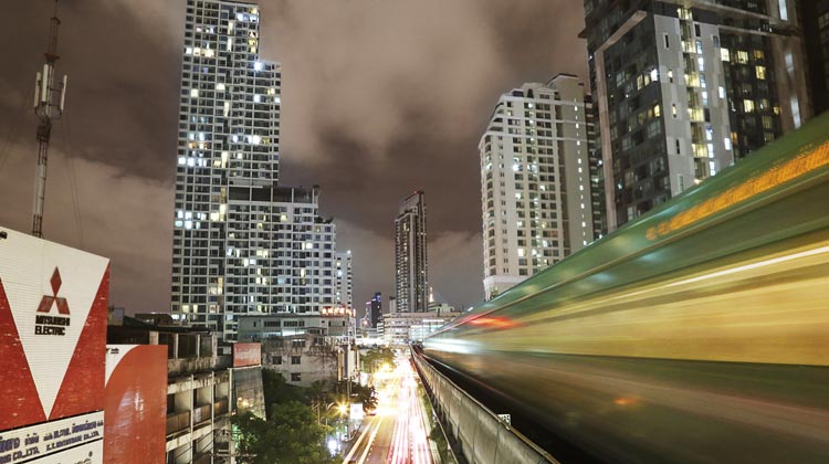 Bangkok am Abend