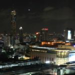 Siam Square in Bangkok bei Nacht