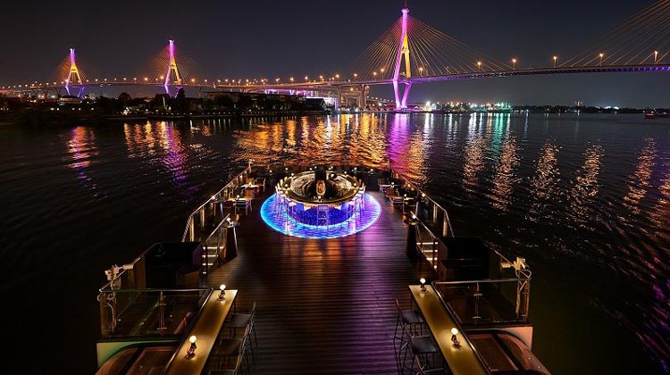 Saffron-Cruise - Dinner Kreuzfahrt auf dem Chao Phraya in Bangkok