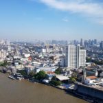 Blick auf Bangkok