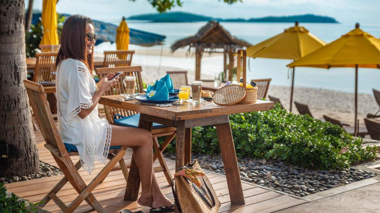 Arbeiten im Urlaub im Buri Rasa Village in Bophut