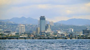 Blick auf Cebu City