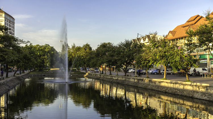 Stadgraben Chiang Mai