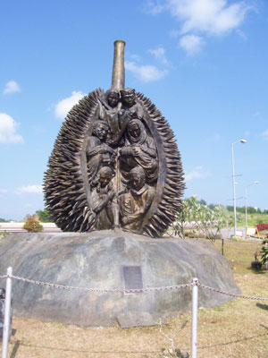 Durian Monument in Davao