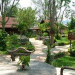 Gartenanlage im Diana Garden Resort in Pattaya