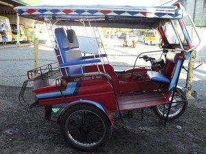 Tricycle: das beliebteste Verkehrsmittel