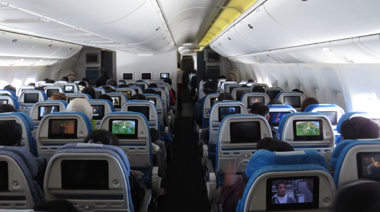 Neue Economy Class in der Boeing 777-300ER