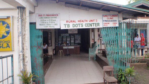 Örtliches Gesundheitscenter auf den Philippinen