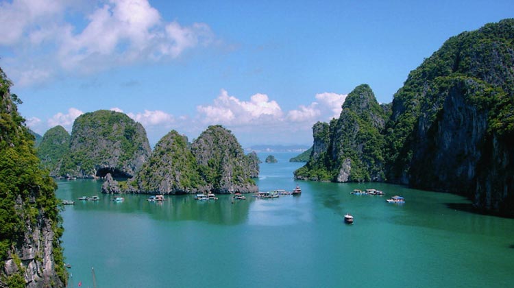 Halong Bay in Vietnam