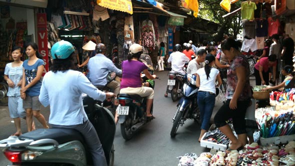 Ngoc Ha Markt in Hanoi