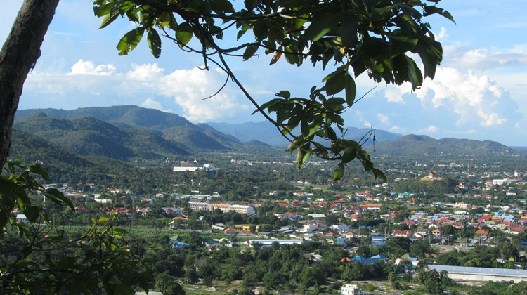 Pamoramablick vom Hin Lek Fai Hua Hin Aussichtspunkt