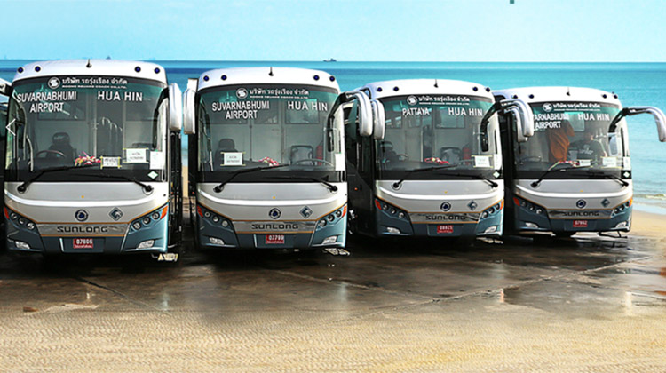 Airportbus fährt täglich viermal vom Suvarnabhumi nach Hua Hin | Photo: Roong Reung Coach