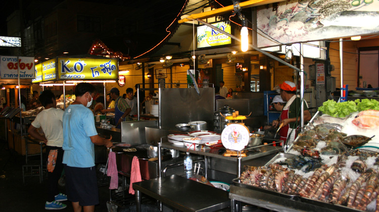 Street Market von Hua Hin