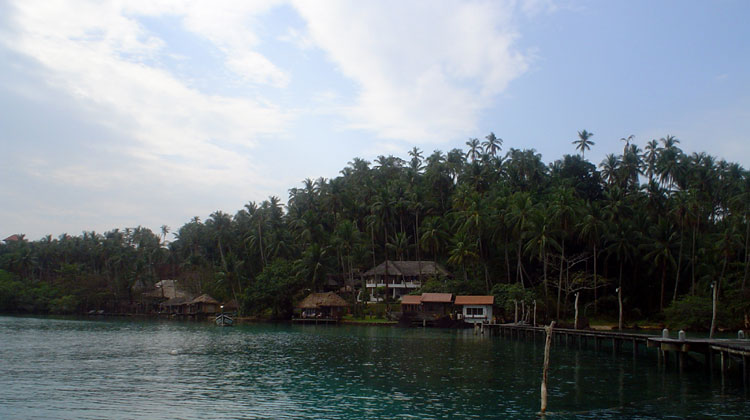 Cococape Resort im Schatten der Mangrovenbäume