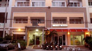 Jomtien Hostel Frontansicht