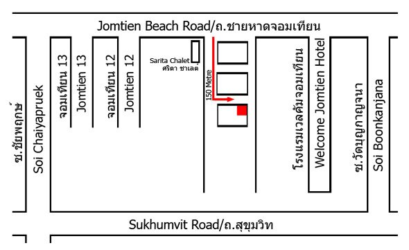 Jomtien Morningstar Map