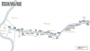 Khlong Saen Saep Express Boot Route