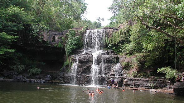 Wasserfall auf Koh Kut