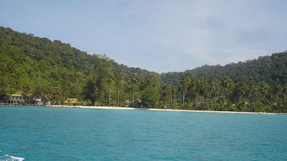 Strand Insel Koh Kut