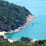 Koh Phangan: Blick auf die Küste
