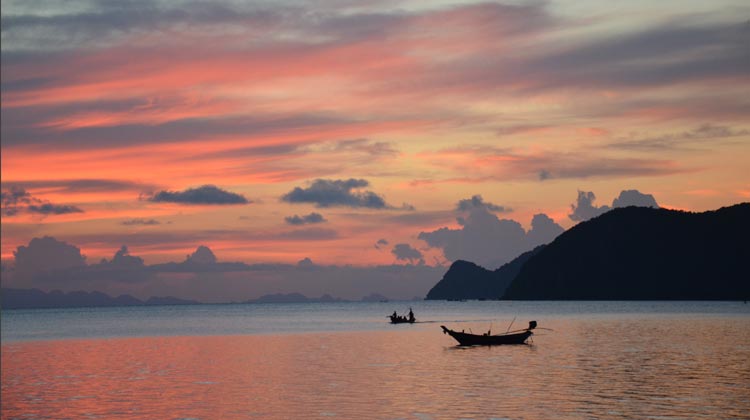 Koh Phangan Sonnenuntergang