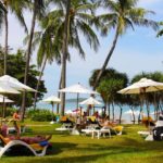 Privater Strand eines REsorts auf Koh SAmui