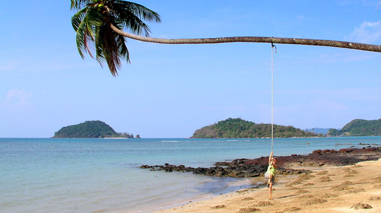 Westküste der Insel Koh Mak