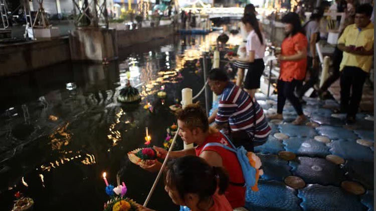 Loy Krathong Festivitäten in Bangkok | Bildmaterial: NNT