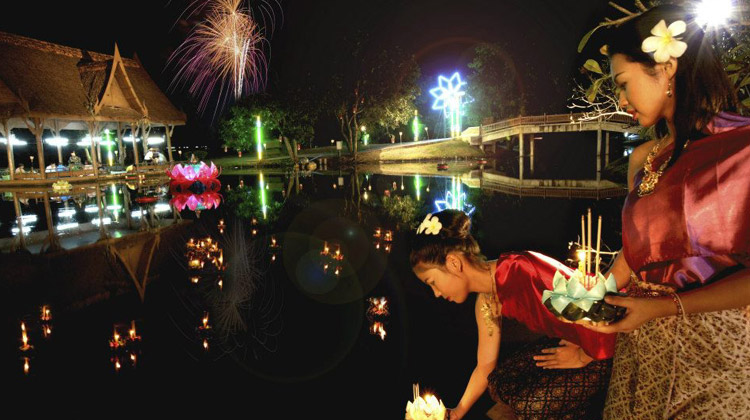 Die besten magischen Feste und Festivals in Thailand - Loy Krathon in Ayutthaya