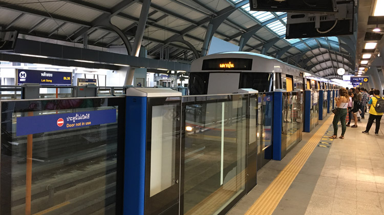 Fahrpreise der MRT Blue Line in Bangkok werden bis zum Jahresende eingefroren