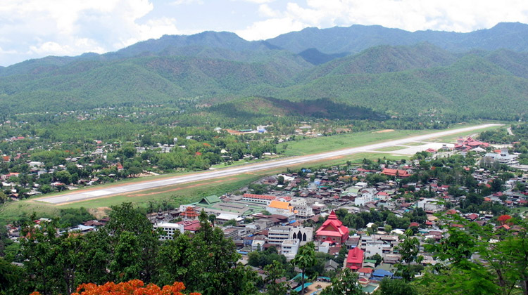 Nok Air fliegt Flughafen von Mae Hong Son nicht mehr an