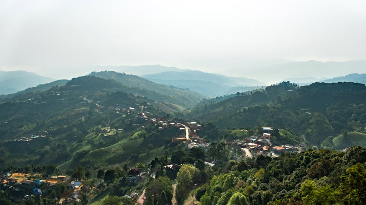 Blick über Doi Mae Salong