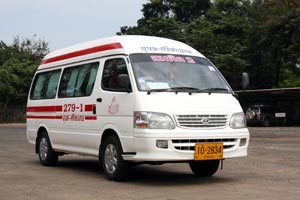 Minibus in Ubon Ratchathani