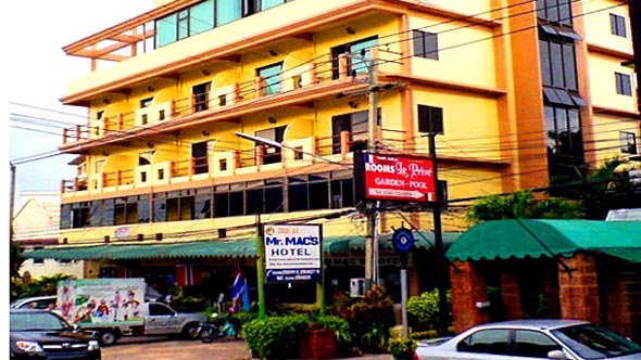 Mr Macs Hotel Süd-Pattaya