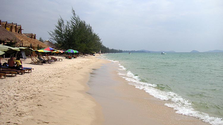 Otres Beach in Sihanoukville