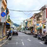 Phuket Thalang Road ohne Kunden