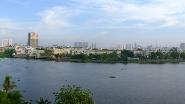 Skyline von Saigon