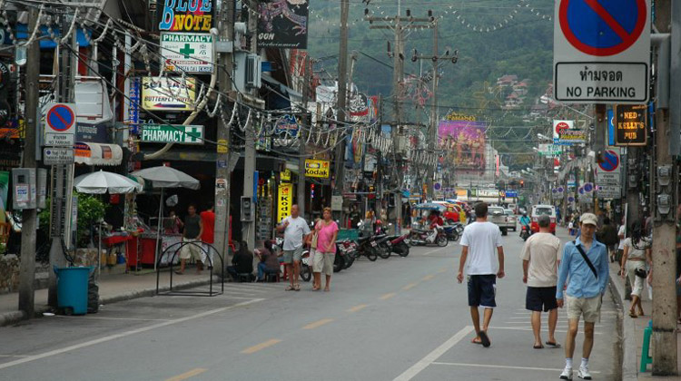 Ansicht von Bangla Patong Phuket