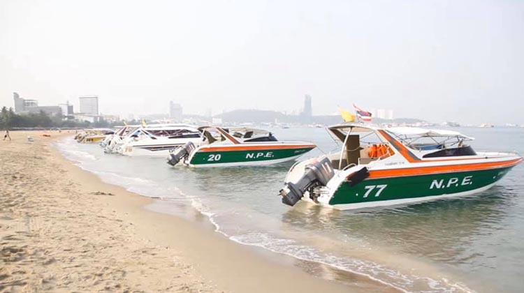 Speed Boote in Pattaya | Quelle: Facebook / Siam Chon News